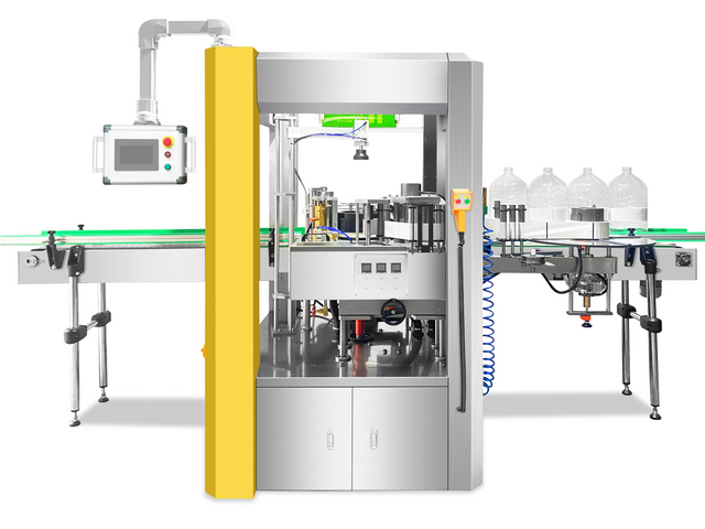 KH-1201YR星轮定位热熔胶贴标机